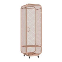 수납 옷장 장롱 키큰 북유럽 원룸 랙 대학생 틈새, 핑크 1단 60-50-170cm