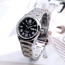 세이코알바 여성 심플 쿼츠 패션 메탈 손목시계 AN8009X1