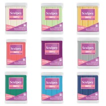 스컬피 수플레 Sculpey Souffle 48g/경량 폴리머클레이, JSSU6003 수플레-Bluestone