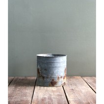 빈티지 양철통 14 x 13cm