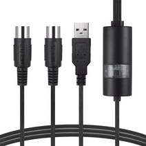 전자오르간 전자키보드 2 미터 usb to 미디 케이블 일렉트릭 피아노 기타 음악 지원