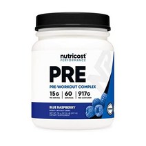 뉴트리코스트 프리워크아웃 복합분말 피치망고 60서브, 블루 라즈