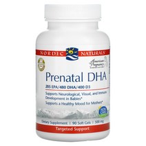 노르딕 내추럴 임산부 DHA 240 mg 소프트젤 90 정