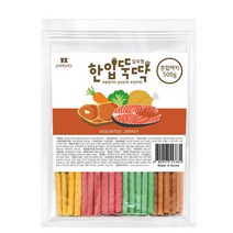 한입뚝딱 실속형 국내산 강아지 애견 간식 모음, 2.혼합져키 500g