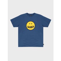 볼컴 SMILE 컴포트핏 티셔츠(블루)