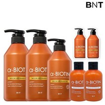 (슬림) BNT 알파비오틴 모근모발강화 샴푸 세트 (500ml*2+300ml*1+150ml*2+6ml*2)