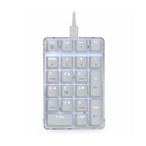 Magicforce MF17 키 미니 숫자 기계식 USB 유선 PBT ABS 게임 액세서리 PC 사무실 계산기용, 한개옵션2, 02 21keys-ABS, 03 Blue Switch