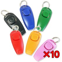 예절교육 강아지 호루라기 훈련클리커 x10 반려견놀이 펫훈련