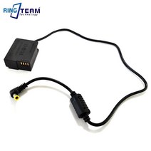 파나소닉 카메라 더미 배터리 dmw-dcc8 dc 커플러 dmw-blc12 lumix dmc fz1000 fz2000 fz200 fz300 g7 g6 gx8 g80 g85, dc5030 코일 케이블