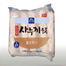 면사랑 사누끼우동 쫄깃한맛 1.15kgx2팩