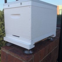 양봉 벌집 벌통 양봉자재 양봉 장비 도구 방충 및 습기를 위한 개미 방지 장치 꿀벌 하이브 지원 제품, 한개옵션0