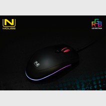 RGB 라이트 그립감 게이밍 마우스 서든 오버워치 pc pc마우스 롤, 상세페이지참조