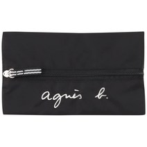 [애니에스베] 로고 자수 펜 케이스 GL11 E TROUSSE F 블랙