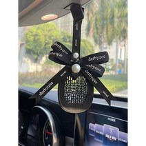 차량용 방향제 베이 리필 거치대 걸이형방향제 송풍구클립형, 베리류 (2팩 프리 리본)