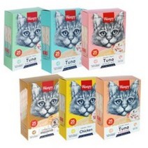 완피 크리미 퓨레 고양이 츄르 25P 대용량, 참치+새우