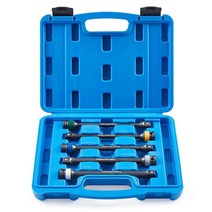 Orion Motor Tech OMT 5피스 1.3cm(1/2인치) 드라이브 토크 제한 연장 바 세트 토크 연장 도구 세트 20.3cm(8인치) 토크 스틱 포함 19.8-42