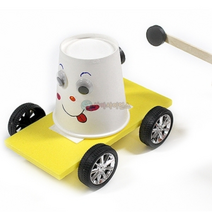 자석으로 가는 우드락자동차 만들기(10인 세트), 단품