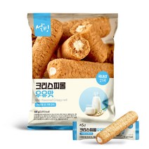 설빙 크리스피롤 우유맛 50개입 x1팩 국산곡물사용, 단품