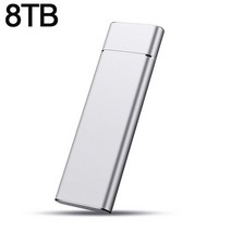 Portable SSD High Speed 2TB 1TB 500GB Type-C External Hard Drive 4TB 16TB USB 3.1 Storage Disks For, [21] Sliver 8TB