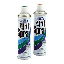 일신 스프레이 락카 420ml 30가지색상, 은색