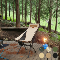 롱 릴렉스 캠핑 의자 캠핑 체어 감성 폴딩 접이식 편한 휴대용 캠핑용 초경량 백패킹, 올리브, 1 1