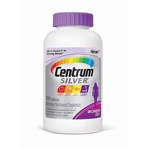 센트룸 실버 여성용 멀티비타민 (250개) 미국직송 334322, 250 Count (Pack of 1)