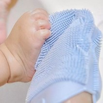채연몰 아기 샤워타올 실리콘 유아 친환경 세면볼 세안솔 샤워손 때타올 때밀이 샤워글러브 제로웨이스트 어린이 유아, 1개