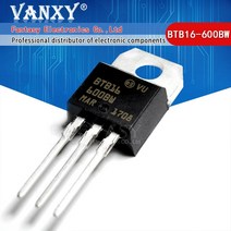 호환 10pcs BTB16-600BW TO-220 BTB04-600SL BTB10-800BW BTB12-600C BTB16-700SW BTB12-800B BTB16-600B BT, [06] BTB16-600B