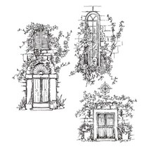 정원 창턱 실리콘 클리어 인감 스탬프 DIY Scrapbooking 엠보싱 사진 앨범 장식 종이 카드 공예 아트 수제 선물, 분명한