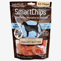 스마트본 스마트칩 덴탈개껌 12p, 피넛버터, 3개