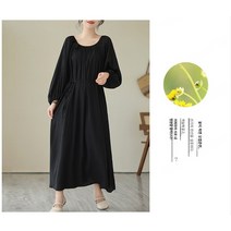 가을 루즈핏 슬림 빅사이즈 원피스 통통Mm 무릎넘김 롱원피스