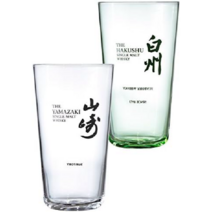 Suntory 산토리 야마자키 하쿠슈 글라스 잔 340ml
