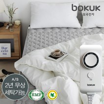 [보국]전기요 전자파차단 전기장판 세탁가능 BKB-1607S(싱글), 단품