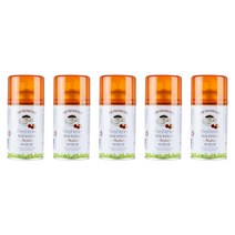 묻따 화장실 타이머 방향제 자동 분사기 실내용 업소용, 280ml, 5개, 커피향
