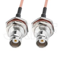BNC 남성 여성 직각 HD-SDI 케이블 RG316 RF 동축 안테나 피그 테일 점퍼 50 Ohm 커넥터 어댑터, 09 No 9_06 40CM