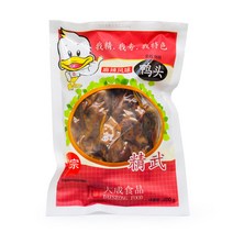 [수연중국식품] 중국간식 오리머리장조림, 200g, 1개