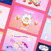 쥬시앤폴 홀로그램 엽서 [09~16], 11.Sweet Lemon 스윗 레몬