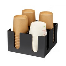 XNB581224[까엘룸#]4구 정리 종이컵거치대 보관 리빙즈 보관함 종이컵
