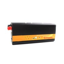 차량용인버터 suyeego ups 전원 수정 사인파 500w dc 12v to ac 220v 자동차 조용하고, 검은색, 220-240v