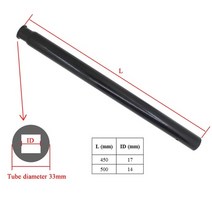 유압실린더 3톤 플로어 잭 핸들 3톤 롱 압력 로드 더블 잭 핸들 핸드 잭 액세서리, 500x14mm