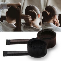 !junjjnag!9650ea 당고머리 올림머리 똥머리 스틱밴드 헤어끈 만두머리