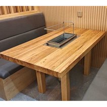 무연 양꼬치 가게 테이블, 데크/미터