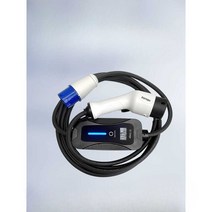 전기차 완속 충전기 젠더 연장선 EV 충전케이블 220V, 5.4m 32A 단상 중형 충전 포크 라인