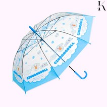[수동우산]산리오 정품 스케이터 풍선 60cm 비닐 우산 시나모롤 쿠로미 마이멜로디 포차코 한교동