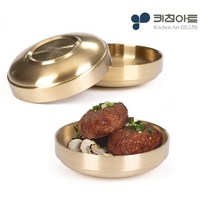 키친아트 티타늄 이중진공 찬기 반찬그릇 반찬기 업소용 가정용, 이중 찬기(특대)