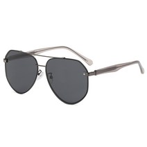 DFMEI 메탈 더블 빔 큼지막한 자외선 차단 편광 선글라스