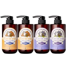 (홈쇼핑상품)쎄씨쎌라 프렌치 아로마에센셜 바디스크럽워시 500ml 라벤더백리향 2개+시트러스버베나 2개