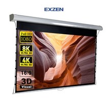 엑스젠 PET 탭텐션 수동 와이드(16:9) 100인치 스크린, 100인치 와이드(EV-SPS100W)