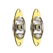 어탐기 루어 라이트 낚시 수중 깊은 드롭 눈 오징어 미끼 2 개 야광 민물 다채로운 깜박이 전자, 02  Red