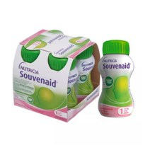 뉴트리시아 수버네이드 딸기 맛 향 건강 식품 125ml x 4개 - 독일 내수용